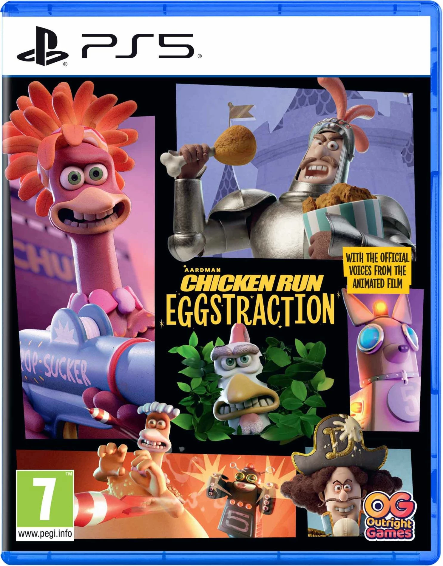 Lojë PlayStation 5 Outright Games Chicken Run: Eggstraction, PEGI 7