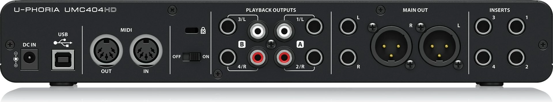 Interfejs audio Behringer UMC404HD, i zi