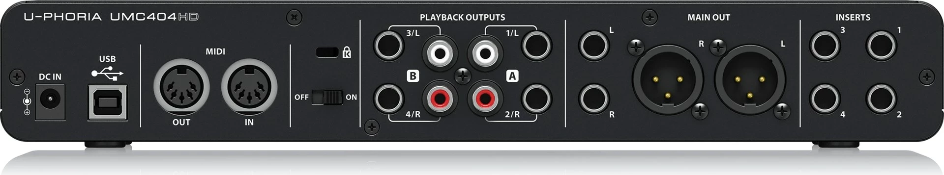 Interfejs audio Behringer UMC404HD, i zi