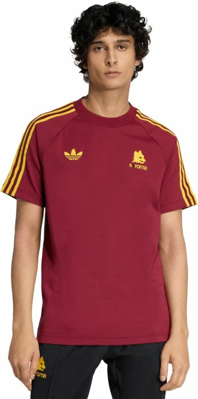Maicë për meshkuj adidas AS Roma Originals JZ7185, burgundy