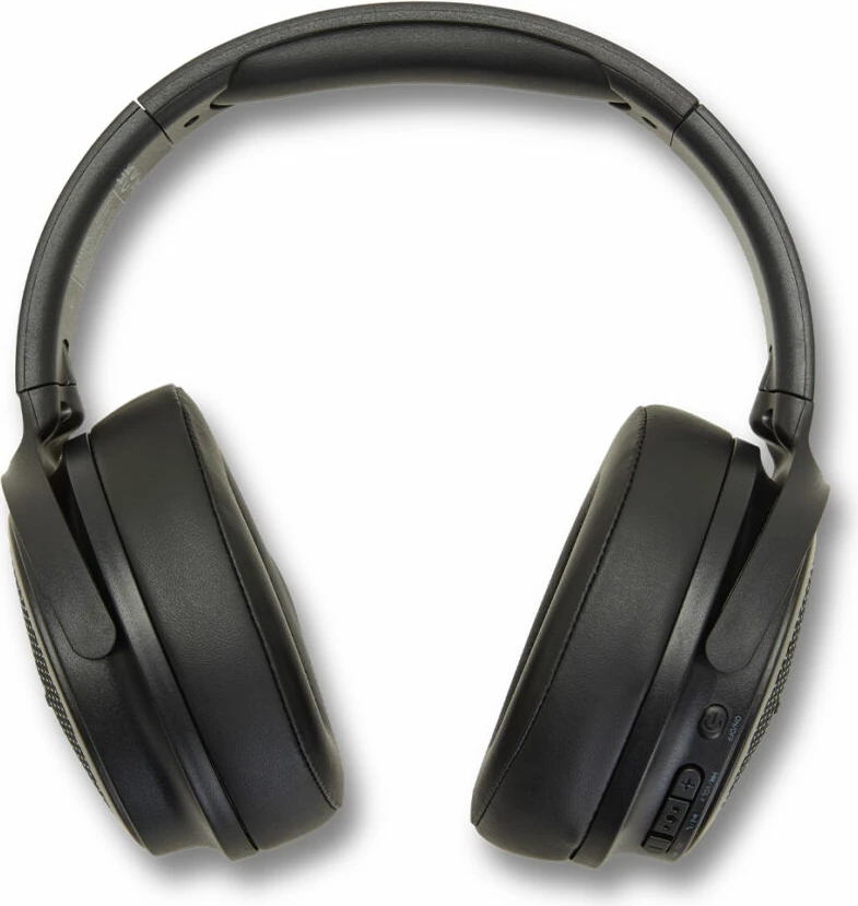 Kufje Bluetooth Aiwa HST-250BT, over-ear, HyperBass, microSD, AUX, 12h, të zeza, set me kuti & kabllo