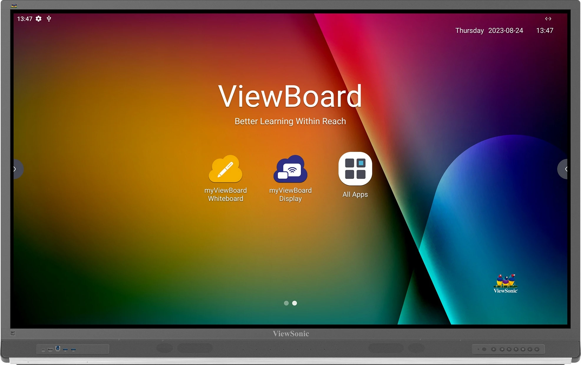 Ekran interaktiv ViewSonic ViewBoard IFP6552-2F, 65", 4K, Touch, 64GB, i zi