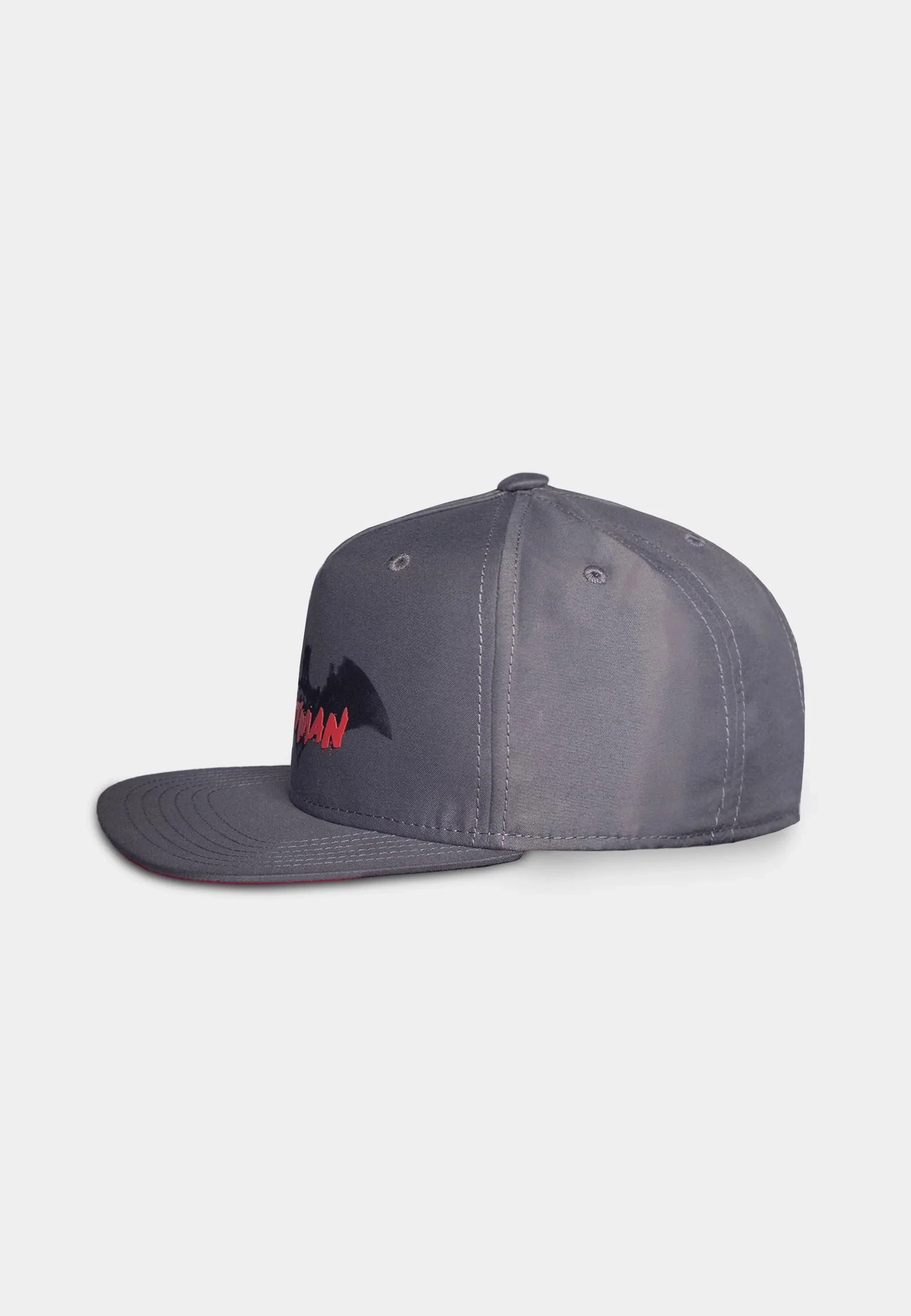 Kapele snapback Difuzed Batman për djem, e rregullueshme, gri