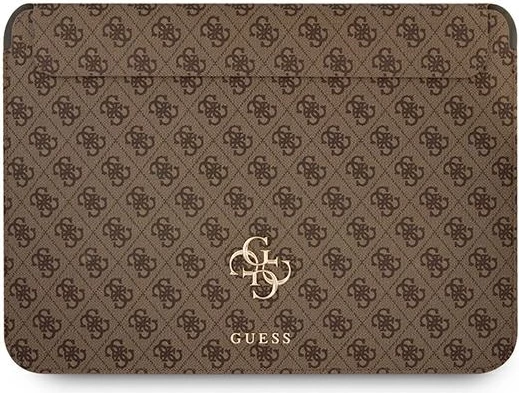 Mbështjellës Guess 4G Big Logo për laptop 13", kafe