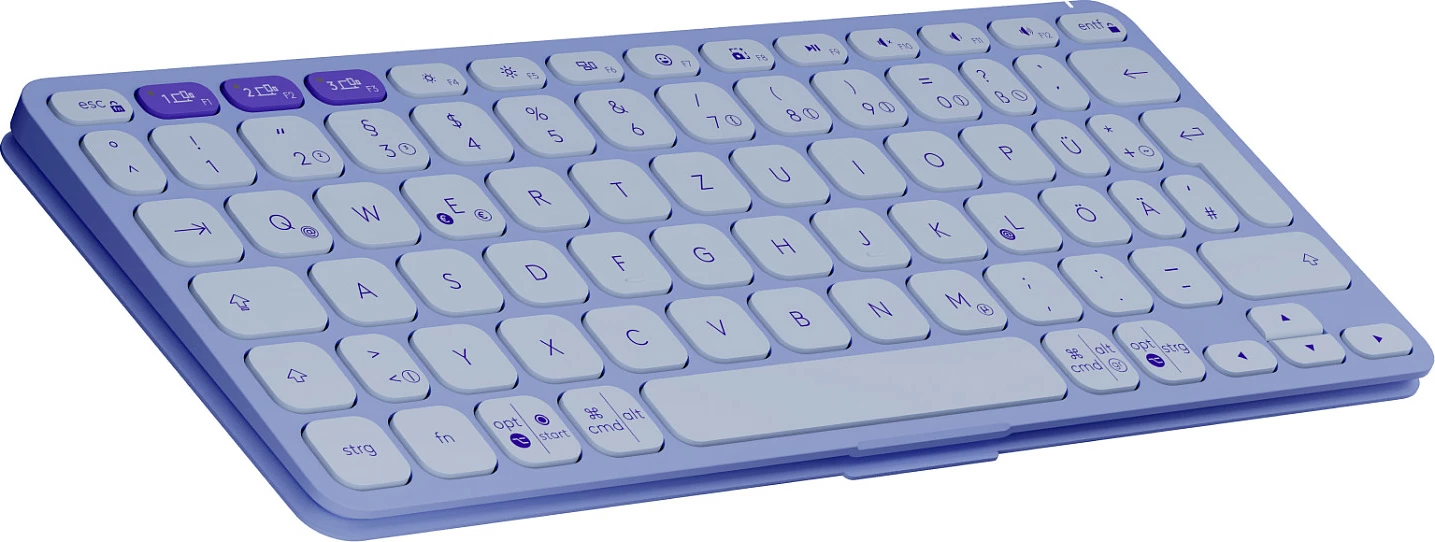 Tastierë Logitech Keys-To-Go 2, DE, lilac