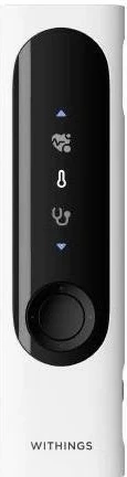 Pajisje mjekësore smart Withings BeamO 4-në-1, EKG, stetoskop dixhital, termometër pa kontakt, saturim, e bardhë