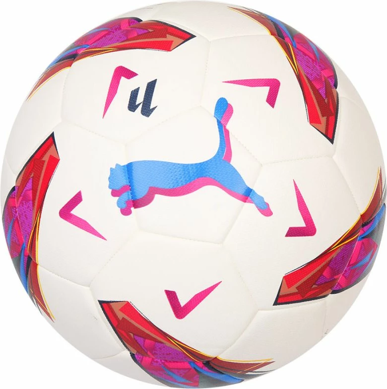 Top futbolli Puma, për meshkuj dhe femra, rozë dhe të bardhë [Madhësia: 5]