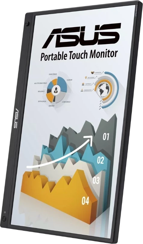 Monitor ASUS ZenScreen MB16AHT, 15.6", Full HD, i zi