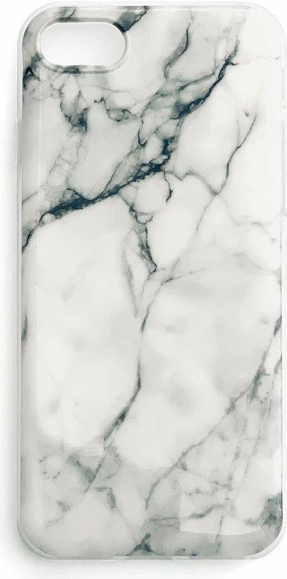 Mbështjellës Wozinsky Marble për Samsung Galaxy A02s EU, TPU, Bardhë