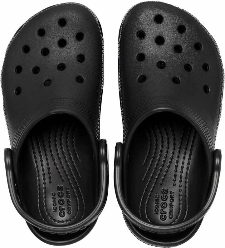 Papuqe për fëmijë Crocs, Classic Clog Jr, të zeza [Madhësia: 29-30]