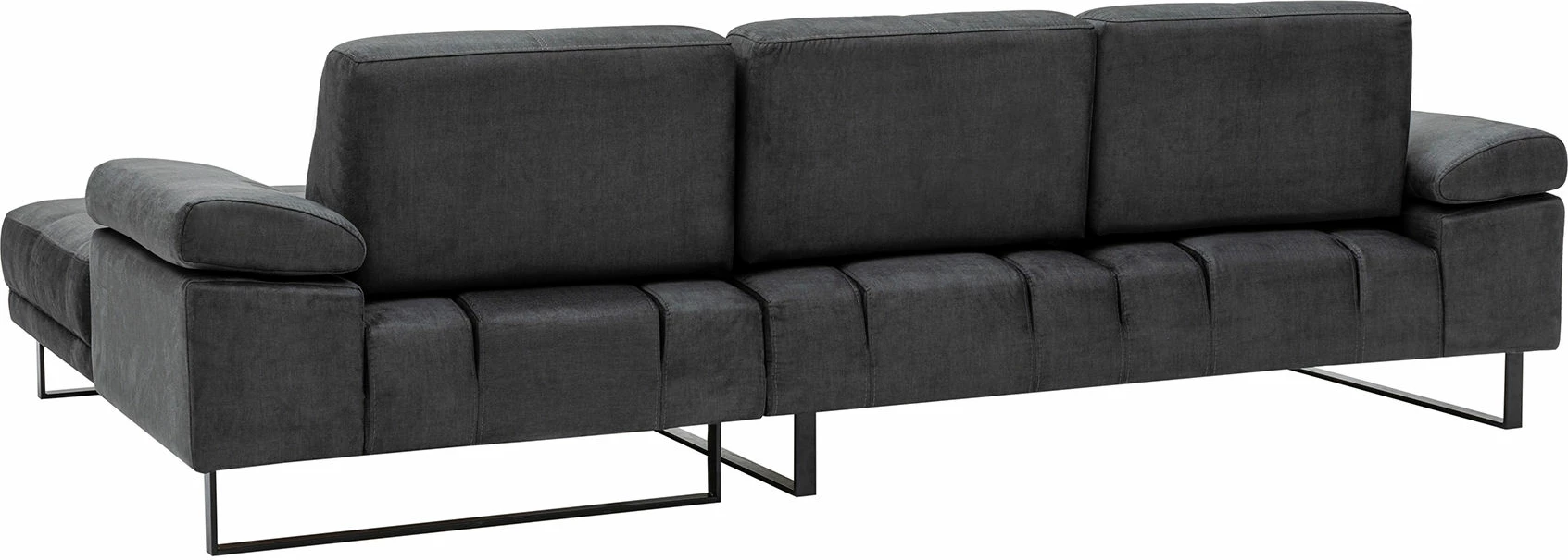 Këndare Atelier del Sofa, Mustang Large, e djathtë, ngjyrë antracit