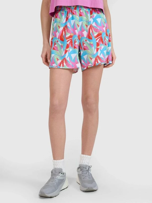 Shorce plazhi për femra 4f, shumëngjyrëshe