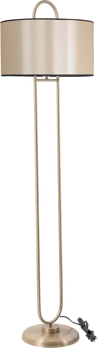 Lambader Opviq Elips, këmbë eskitme, abazhuri krem, 170cm