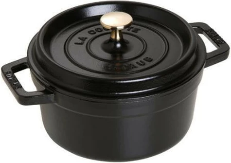 Tenxhere Staub La Cocotte 20cm, gize, e zezë