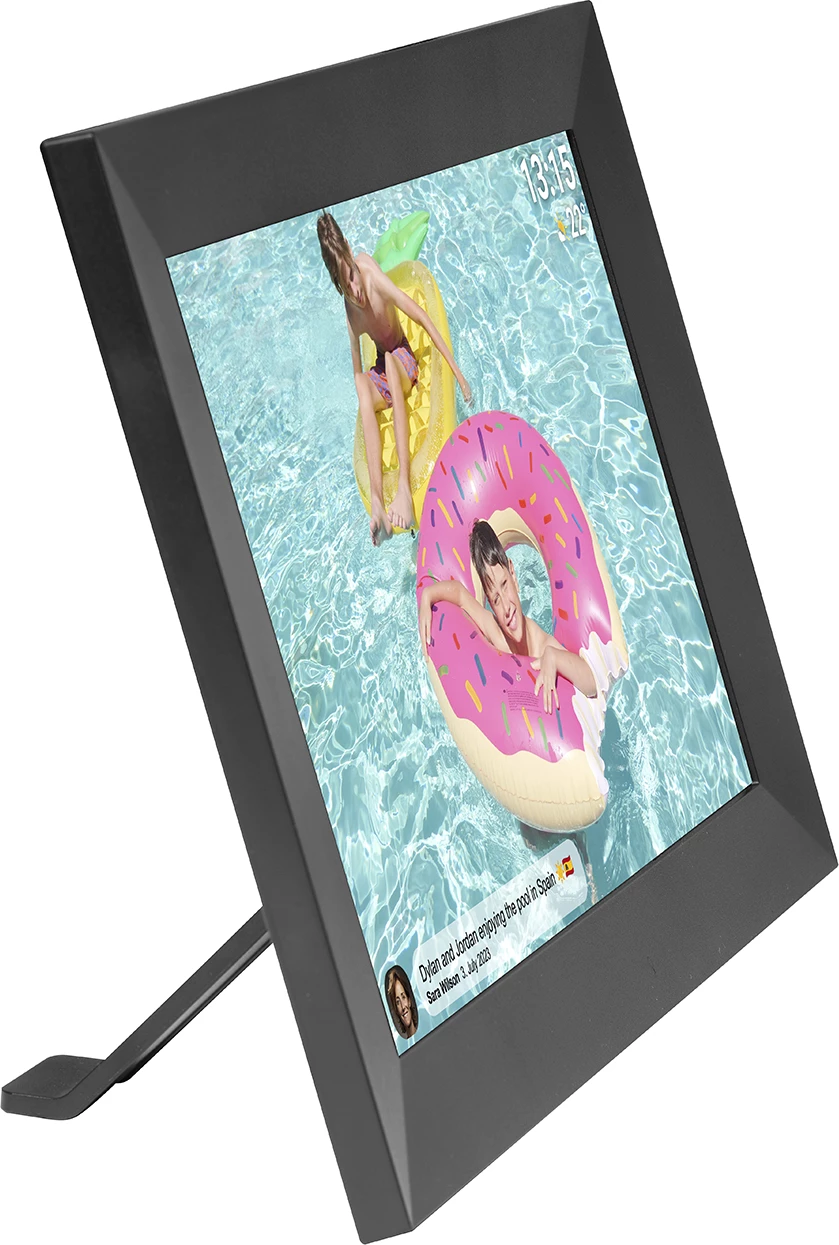 Kornizë digjitale Denver Frameo PFF-1024B, 10.1", 16 GB, IPS, e zezë