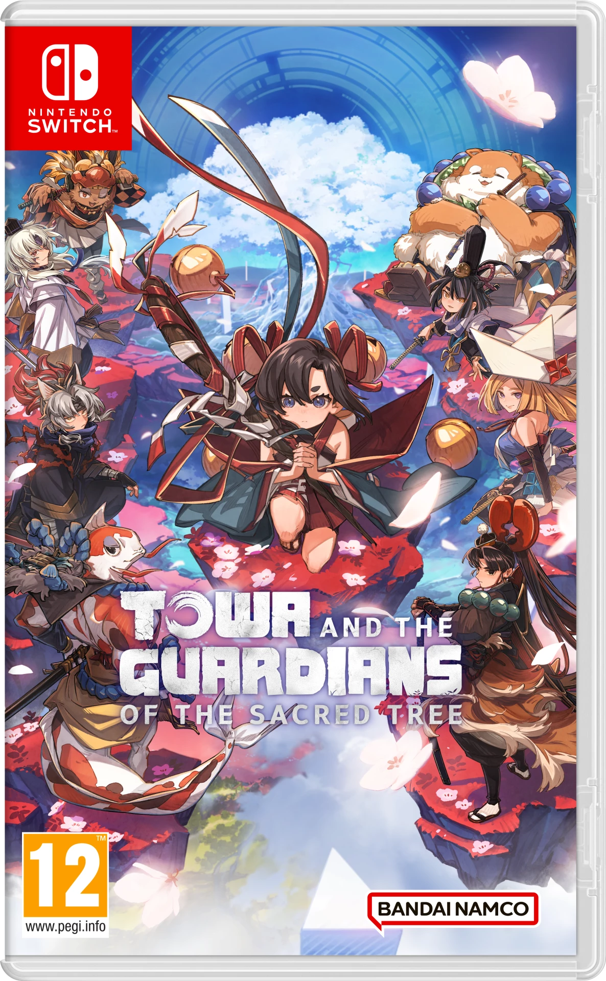 Lojë Bandai Namco Towa and the Guardians of the Sacred Tree, Nintendo Switch, PEGI 12