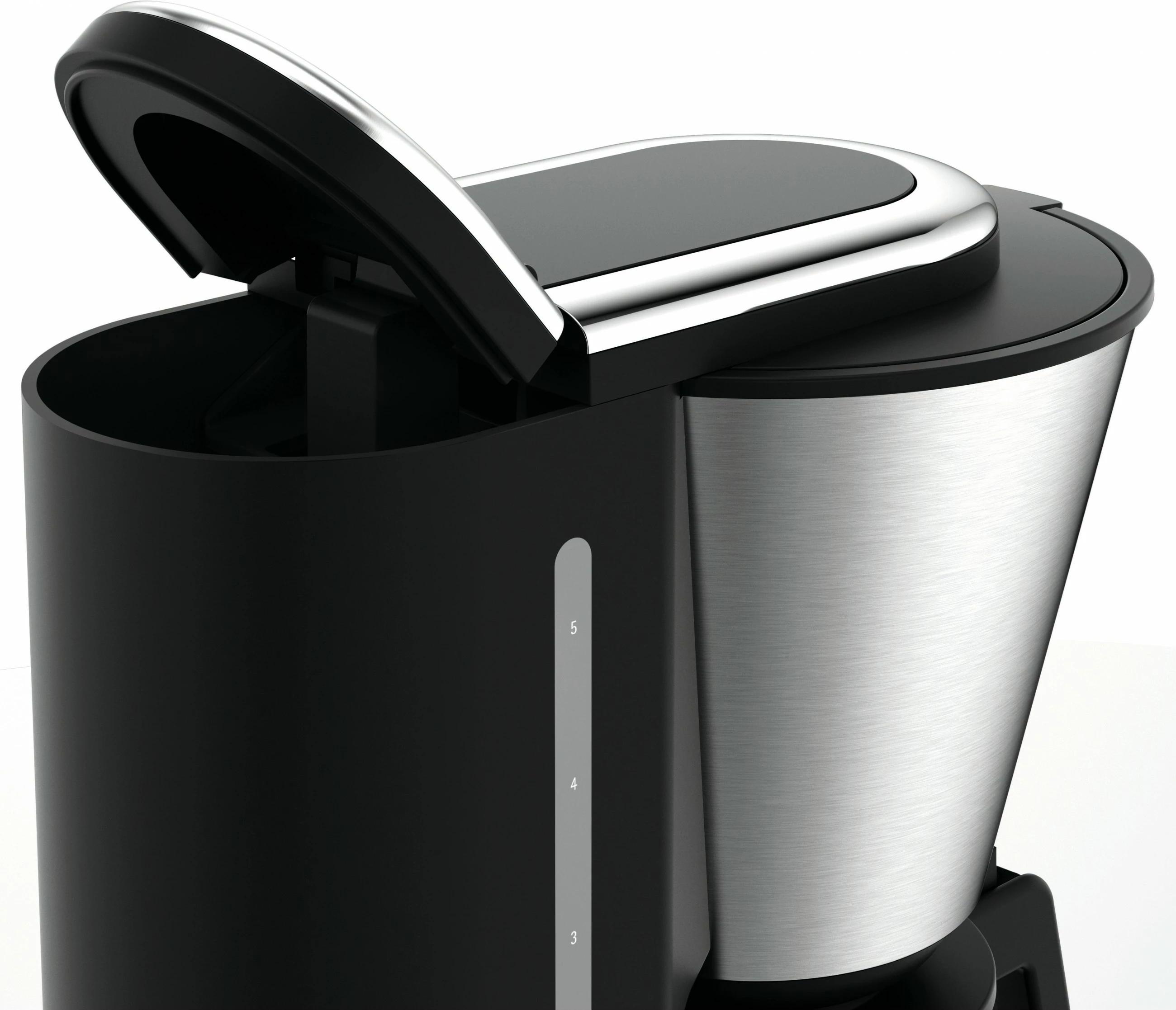 Makine kafeje WMF KÜCHENminis Aroma, 0.625L, xham, inoks