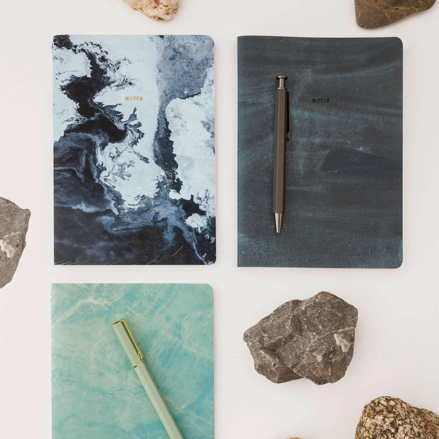 Fletore MAUL Miquelrius STONE PAPER A5, 50 fletë, e zezë