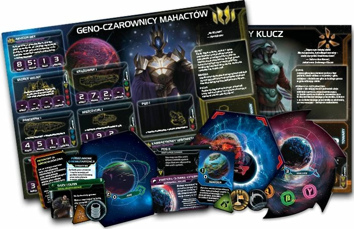 Zgjerim loje tavoline Galakta Twilight Imperium: Prophecy of Kings, Polonisht, 14+, 3-6 lojtarë