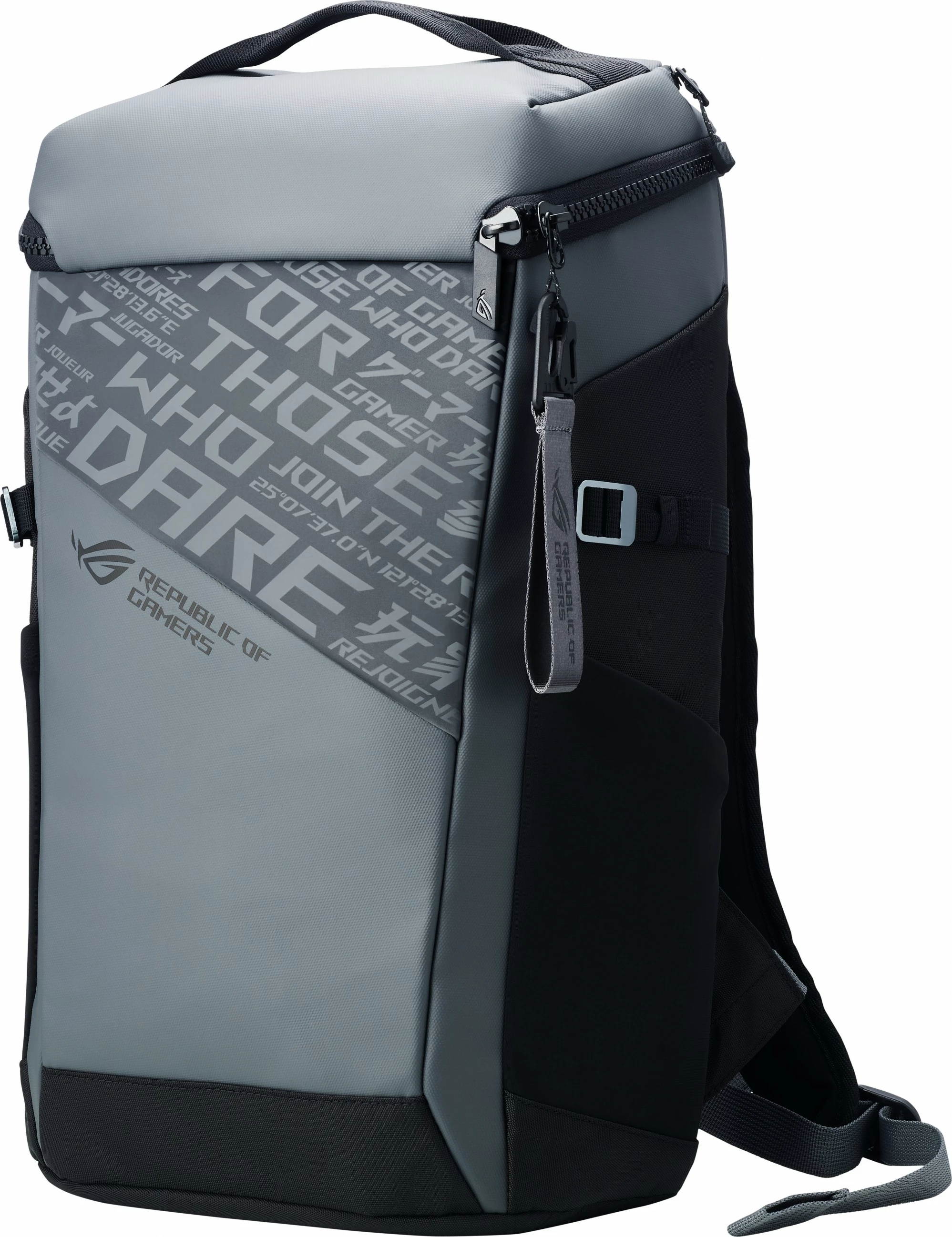 Shpinore ASUS ROG BP2701, 17.3 inç, 22L, e zezë/gri