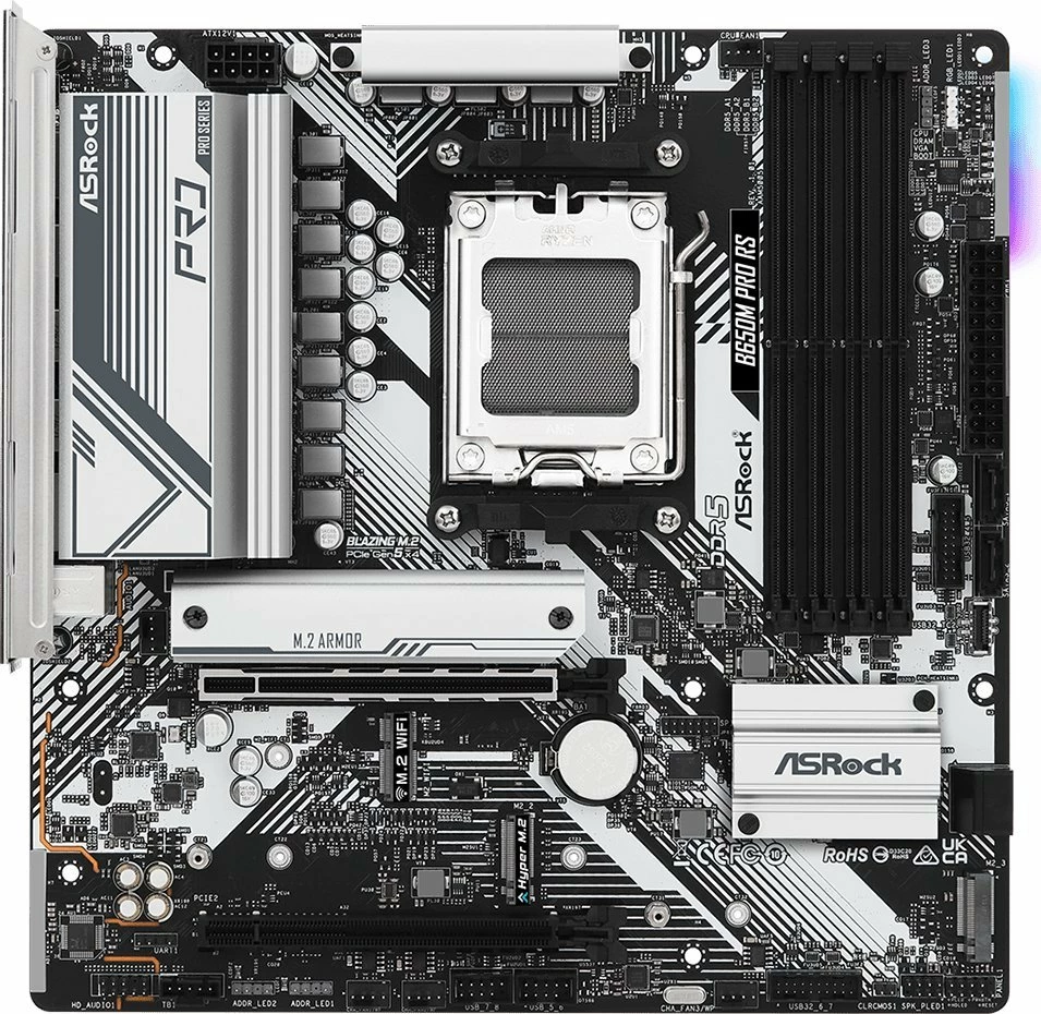 Pllakë amë ASRock B650M PRO RS Micro ATX DDR5