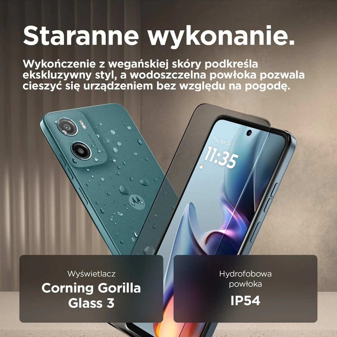 Celular Motorola moto g05, 6.67", Android 15, 4 GB RAM, 128 GB, Gjelbër