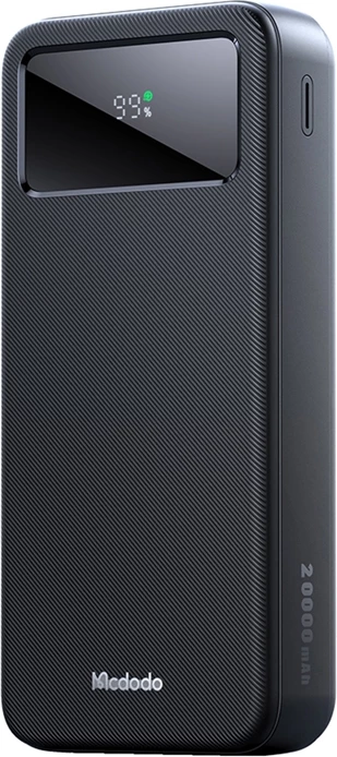 Powerbank Mcdodo MC-4230, 20000mAh, 22.5W, Ekran digjital, e zezë