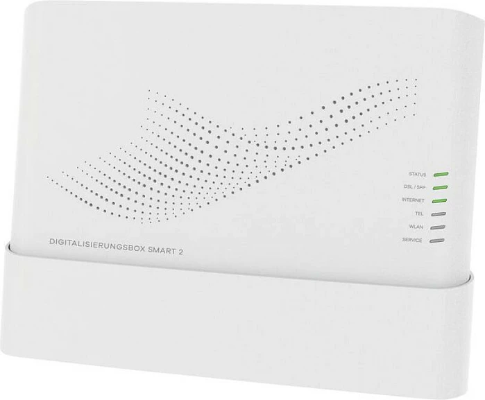 Router Telekom Smart 2, Wi‑Fi 6, Dual-band, 6x LAN, ADSL/VDSL, i bardhë