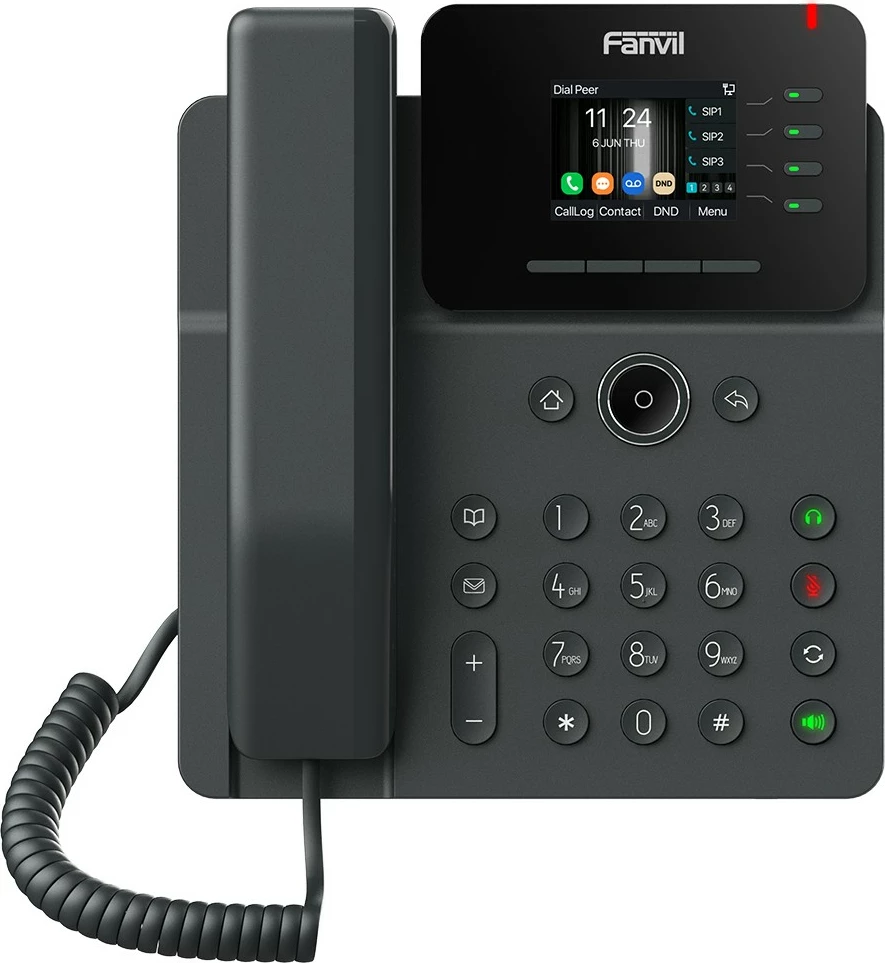 Telefon IP Fanvil V61G, 4 linja, i zi