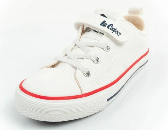 Këpucë për fëmijë Lee Cooper, të bardha [Madhësia: 33]