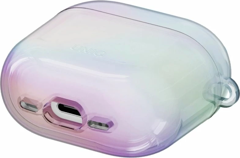 Kutí AirPods UNIQ Iridescia Hang Case, holo white