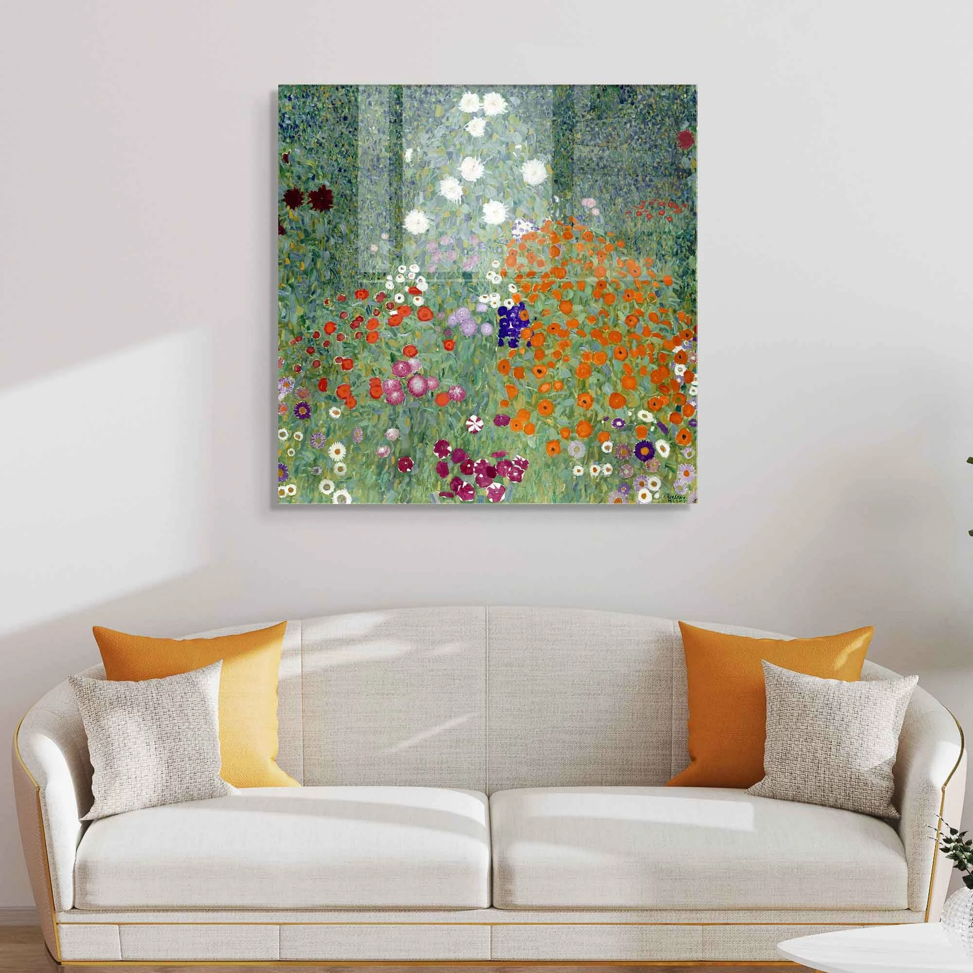 Pikturë dekorative prej xhami të temperuar, Wallity 2296, 40x40cm