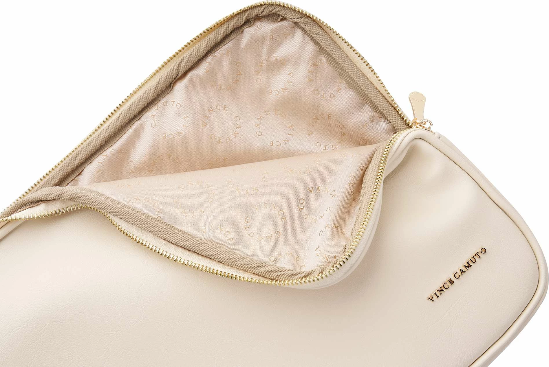 Çantë laptopi Vince Camuto, Modena, e bardhë e çelët