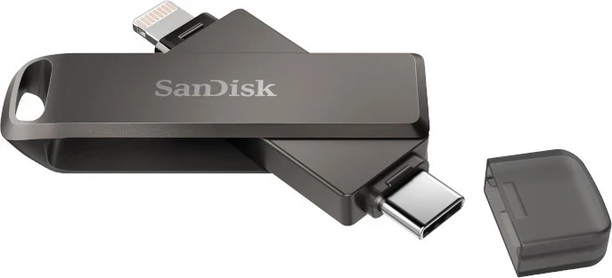 Flash Drive SanDisk iXpand, 64GB, gri