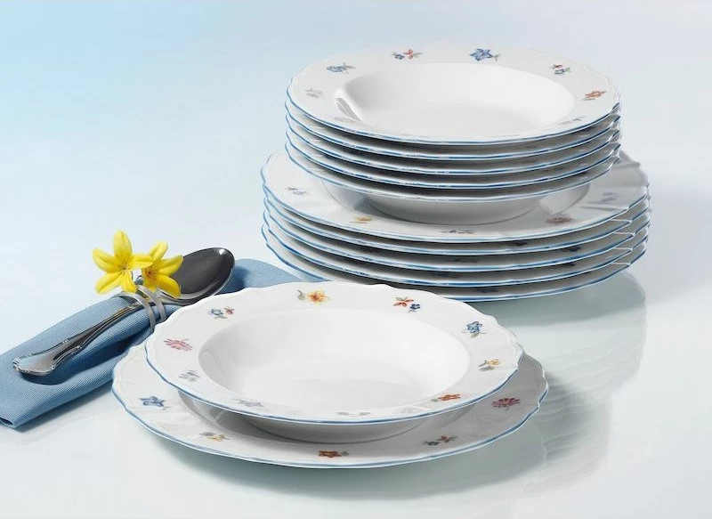 Set pjatash SELTMANN Sonate Nostalgia, 6 persona, të bardha