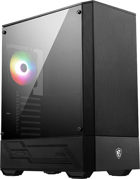 Kasë MSI MAG FORGE 110R, Midi Tower, ATX/micro ATX/Mini-ITX, Tempered Glass, e zezë