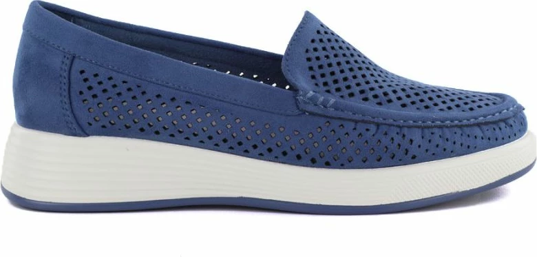 Këpucë platforme femra Sergio Leone MK097H, blu