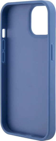 Mbështjellës Guess Crossbody 4G Metal Logo për iPhone 15/15 Plus, 6.1", Kaltër