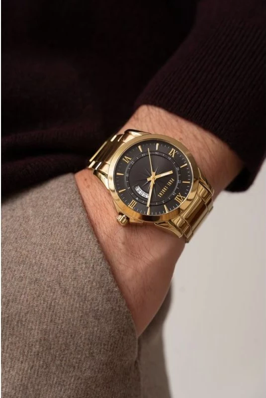 Orë dore për meshkuj Paul Lorens, e zezë