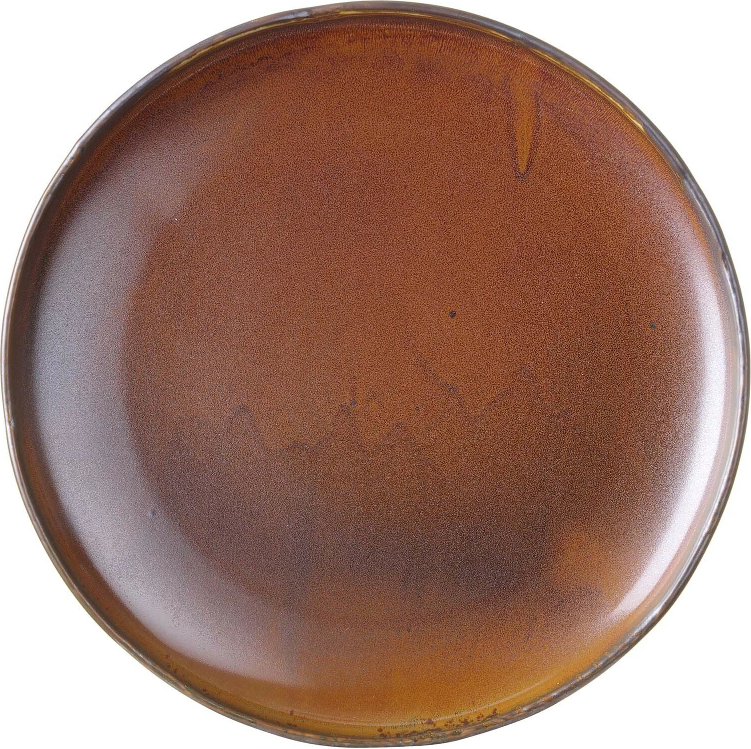 Pjatë e cekët Fine Dine Aurum Ø210 mm, set 3 copë, kafe e errët