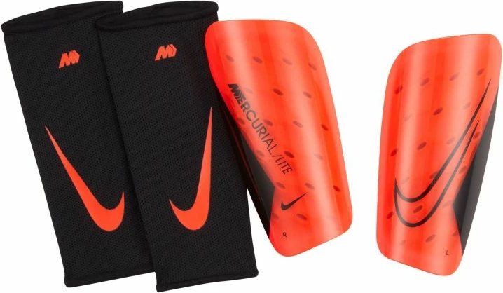Mbrojtëse për futboll Nike, për meshkuj dhe fëmijë, të kuqe