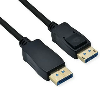 Kabllo DisplayPort ROLINE DP 2.0 DP-DP, 2 m, 8K 60Hz, e zezë