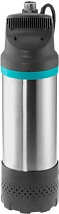 Pompë zhytëse me presion Gardena 6100/5 Inox Automatic, inox, automatike, argjendtë/blu