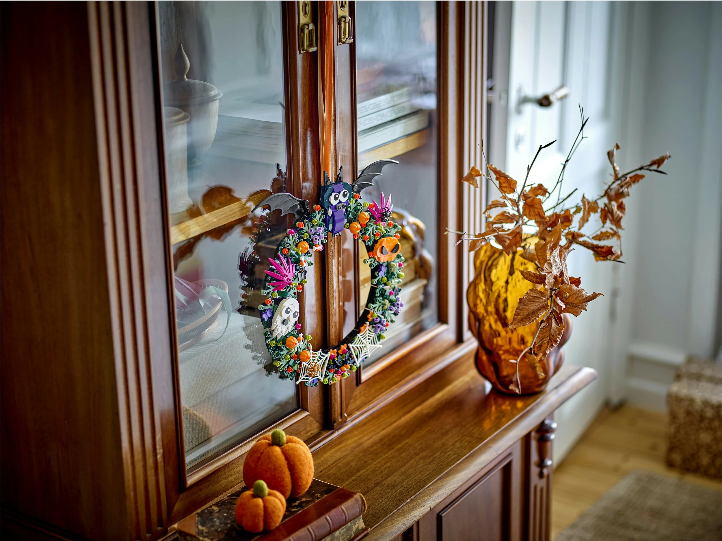 Set LEGO Halloween Wreath 40825, 617 copë, 12+, shumëngjyrësh