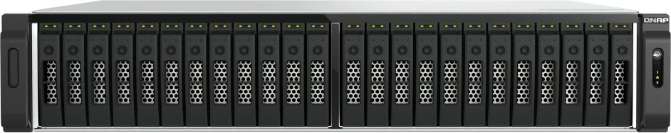 NAS QNAP TS-h3077AFU-R5-32G, AMD Ryzen 5 Pro 7645, 32GB DDR5, 2U, 30-bay, e zezë