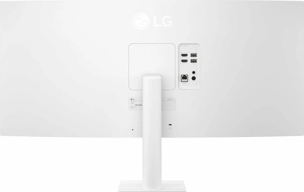 Monitor smart LG 34U601SA-W 34\" UWQHD 100Hz i lakuar webOS, i bardhë