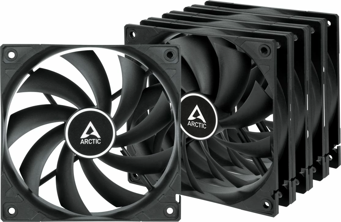 Ventilator kompjuteri Arctic F12 120mm 5-pack, i zi