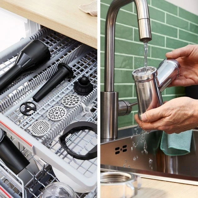 Mulli elektrik për mish Bosch MFWS660B, 500 W, i zi/argjend