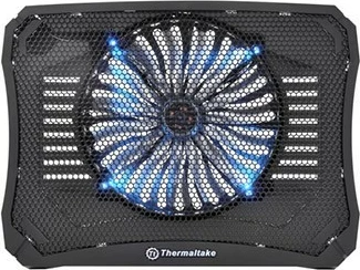 Cooling pad Thermaltake Massive V20, për laptop 10-17", me LED, e zezë