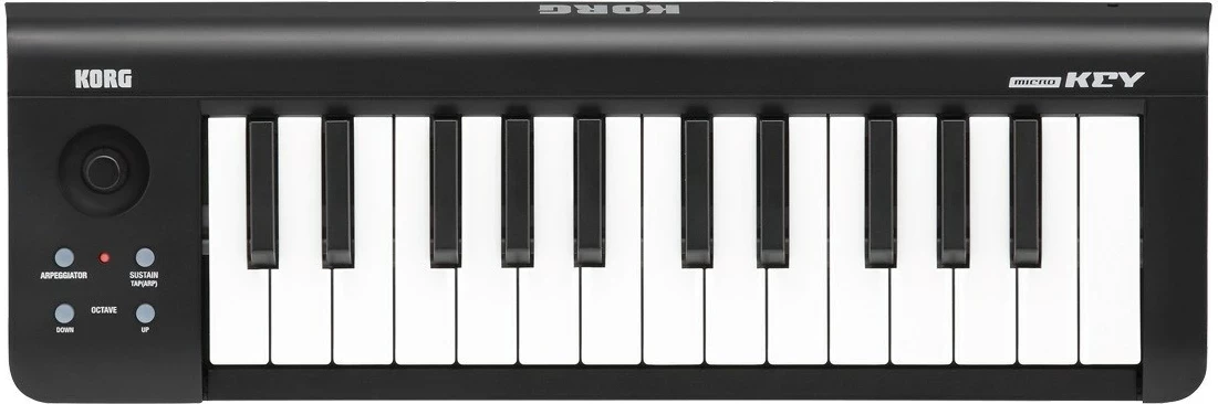 Kontroller tastierë KORG MICROKEY 25, 25 taste, USB, E zezë